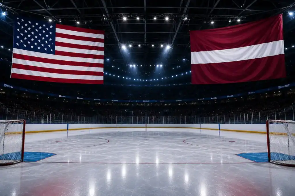 ASV pret Latvija pasaules čempionāts hokejā 2026
