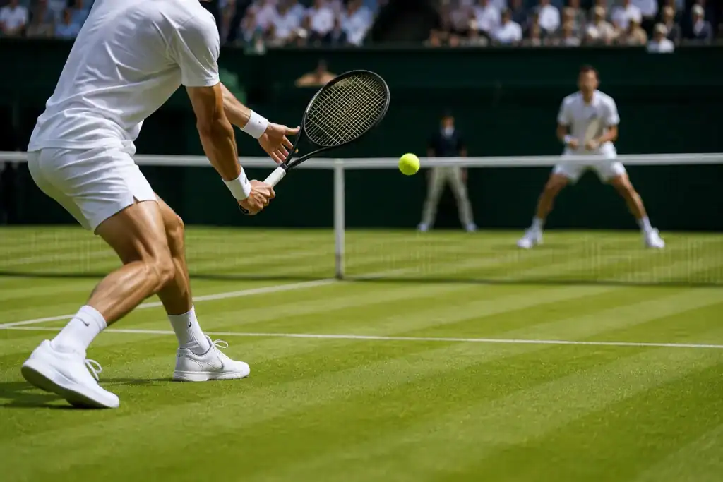 Tennis match men